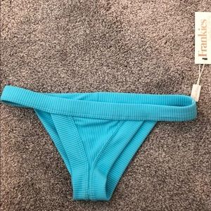 Frankies blue Cole bikini bottoms!